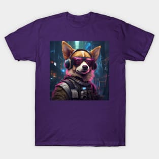 Cyberpunk Corgi T-Shirt